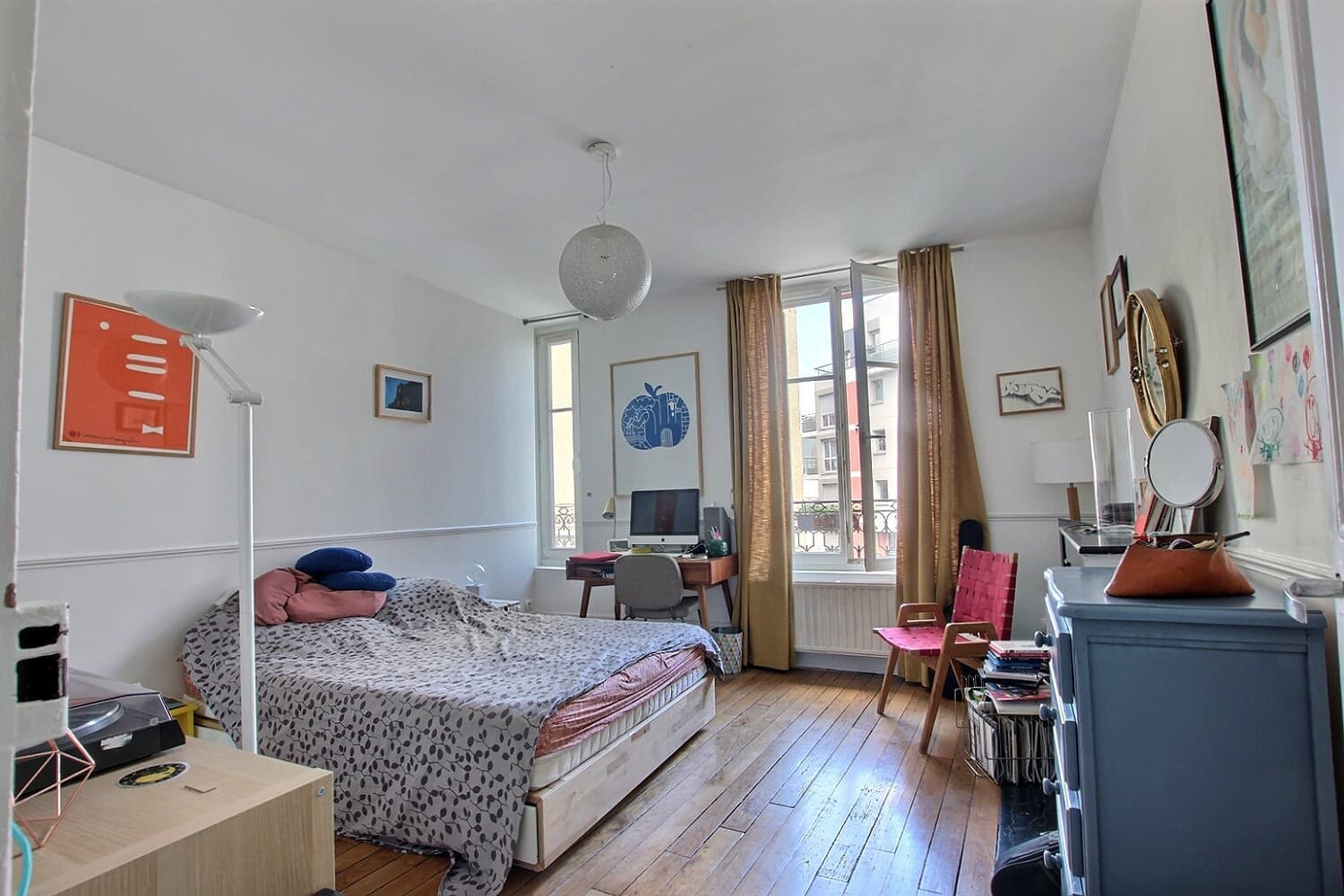 3 pièces de 63 m² — Triangle d'Or, Pantin — photo 2