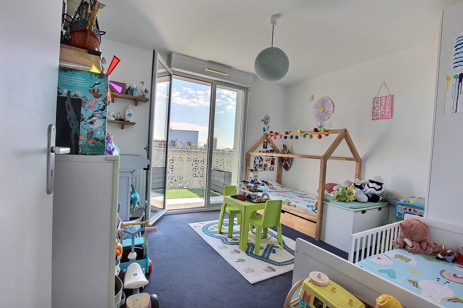 3 pièces de 71 m² avec terrasse — Canal de l'Ourcq, Pantin — photo 5