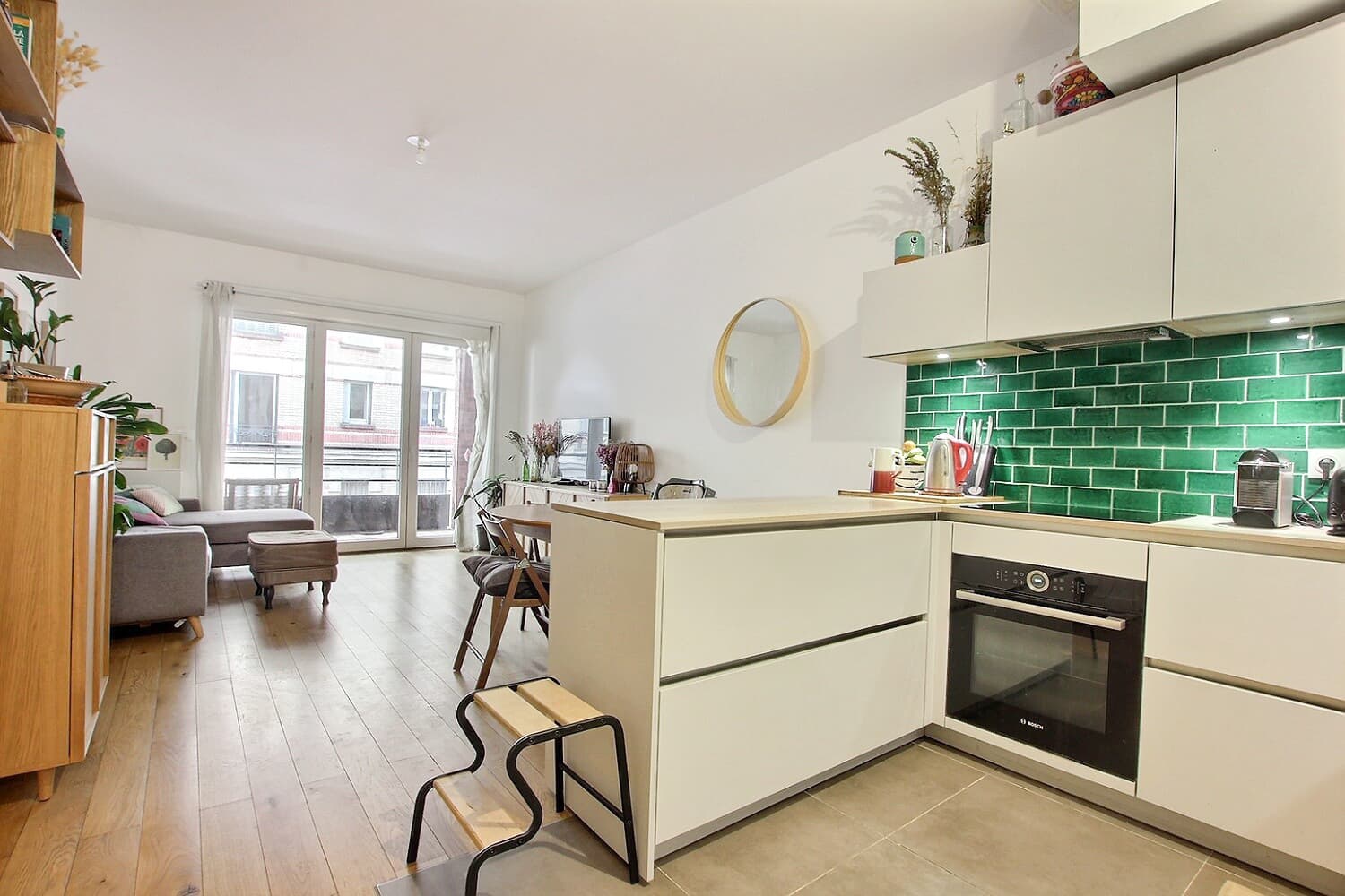 3 pièces de 69 m² avec balcon — Pantin — photo 4