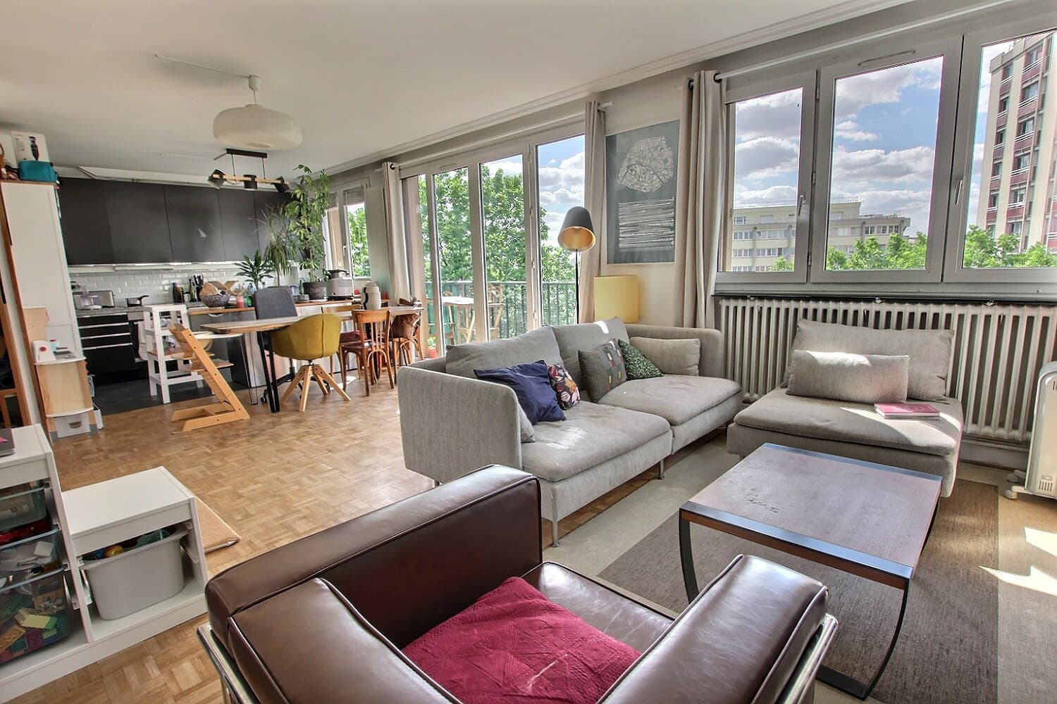 4 pièces de 79 m² — Pantin — photo 4