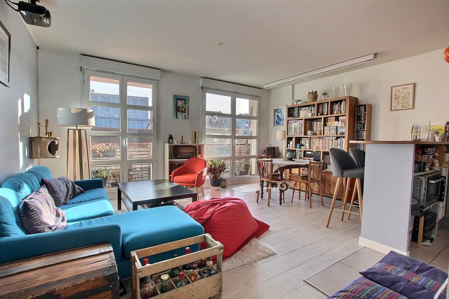 3 pièces de 59 m² — Pantin — photo 2
