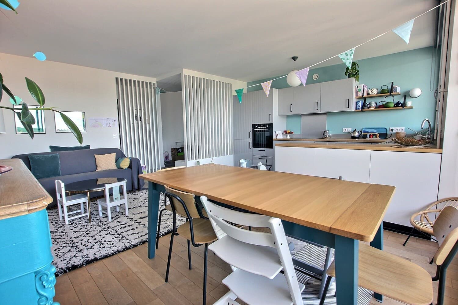3 pièces de 75 m² — Canal de l'Ourcq, Pantin — photo 3