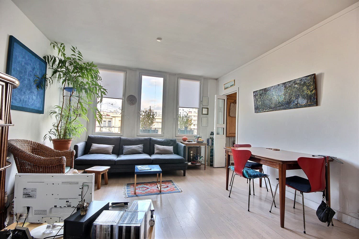 3 pièces de 57 m² — Pantin