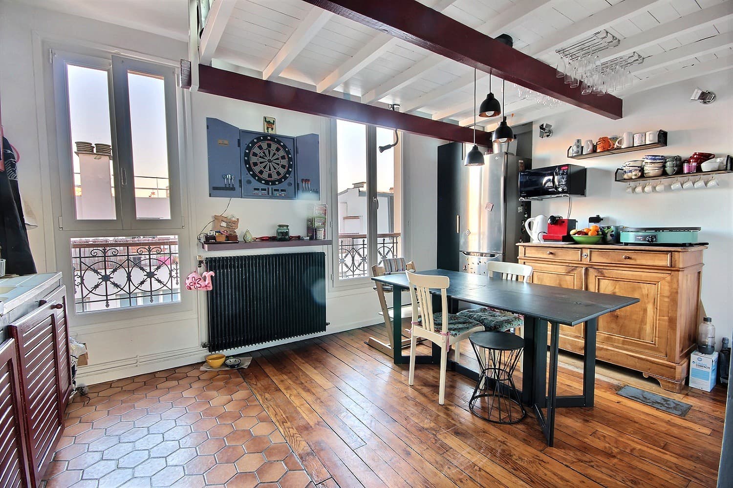 4 pièces de 98 m² — Pantin