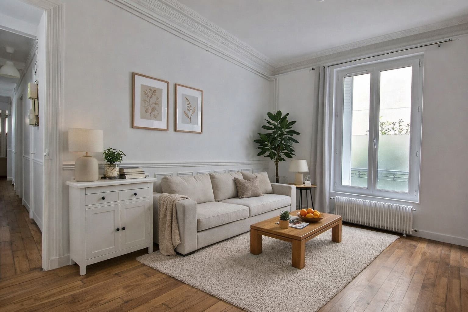 3 pièces de 63 m² — Pantin, Triangle d'Or