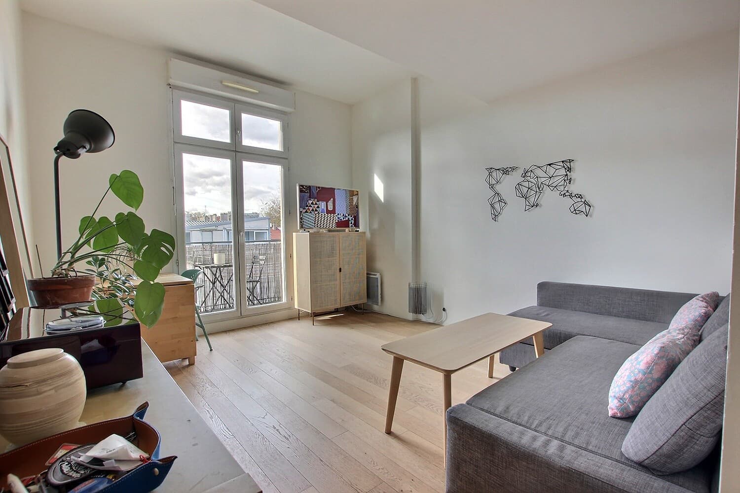 3 pièces de 52 m² avec balcon — Pantin