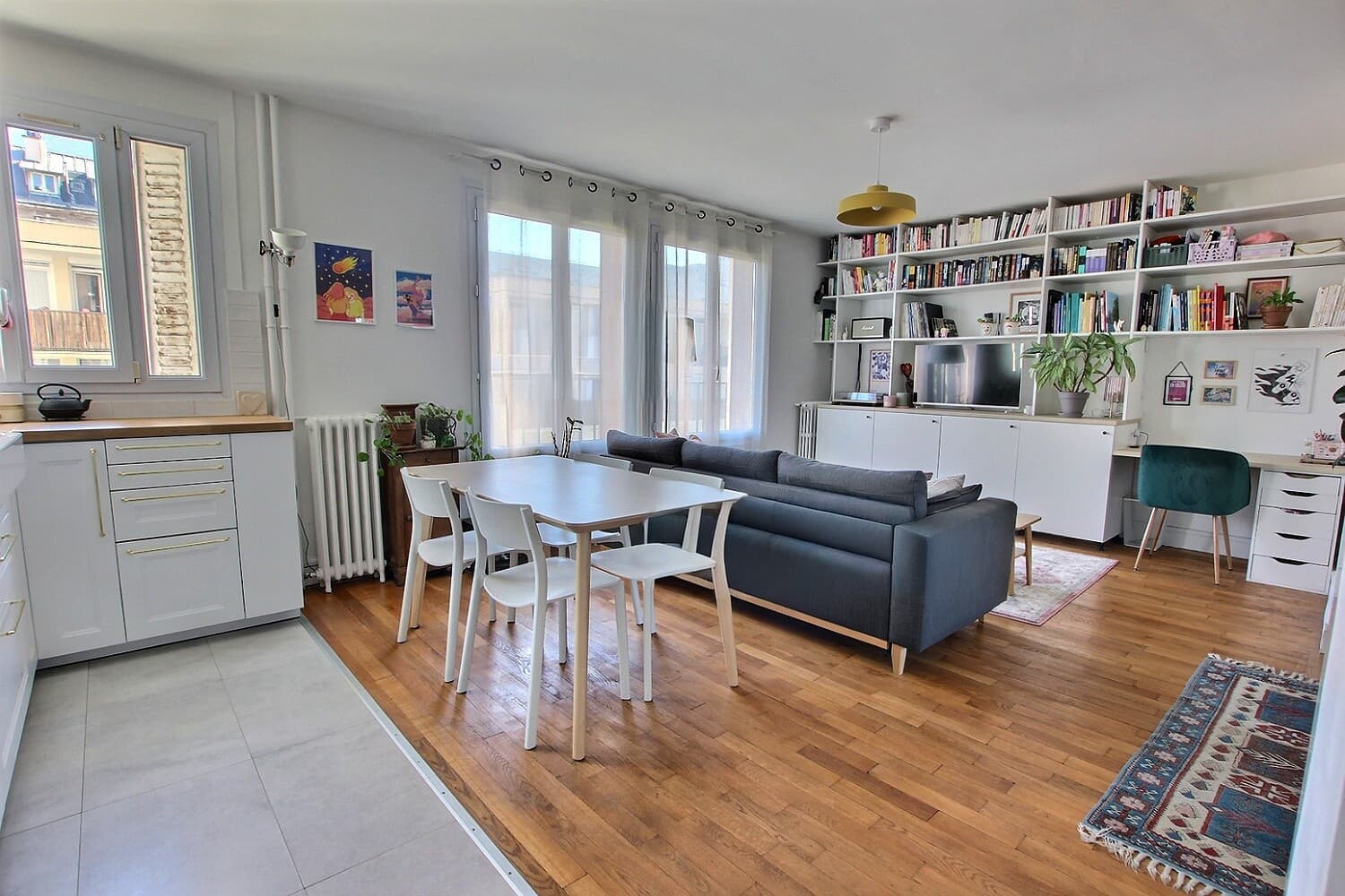 2 pièces de 50 m² — Pantin